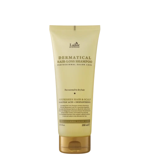 LADOR Dermatical Hair-Loss Shampoo For Normal To Dry Hair 200 ml
